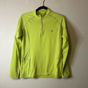 Coolibar UPF 50 Quarter Zip Sweater